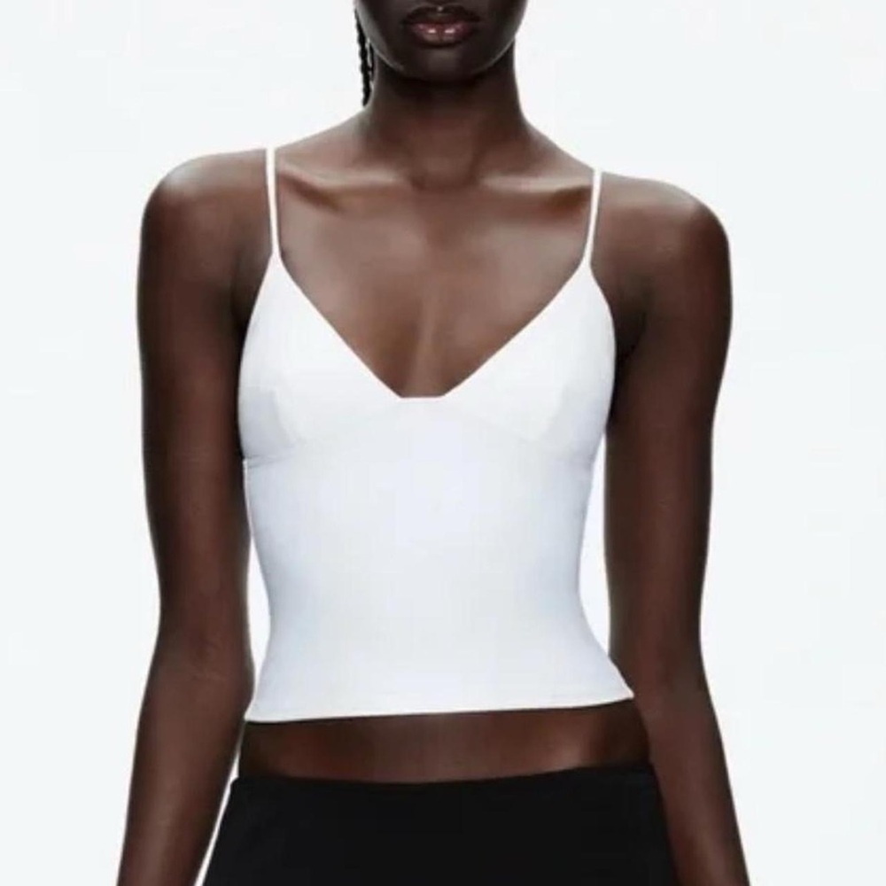 NEW Tank Air Play Camisole Tank Top in White Extra Small